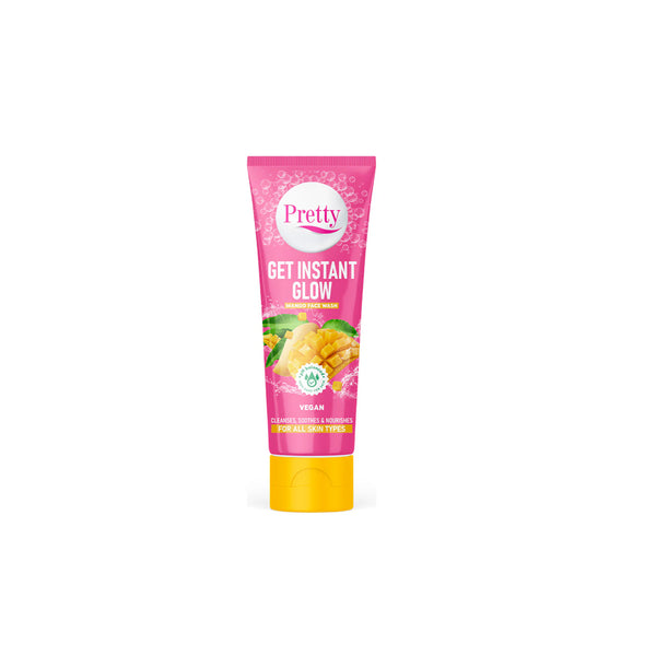 Pretty Get Instant Glow Mango Face Wash 100gm