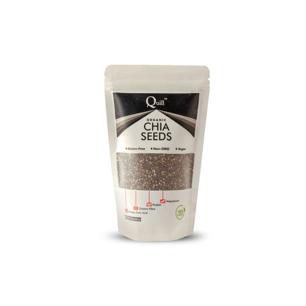 Quill Organic Chia Seeds Pouch 250gm