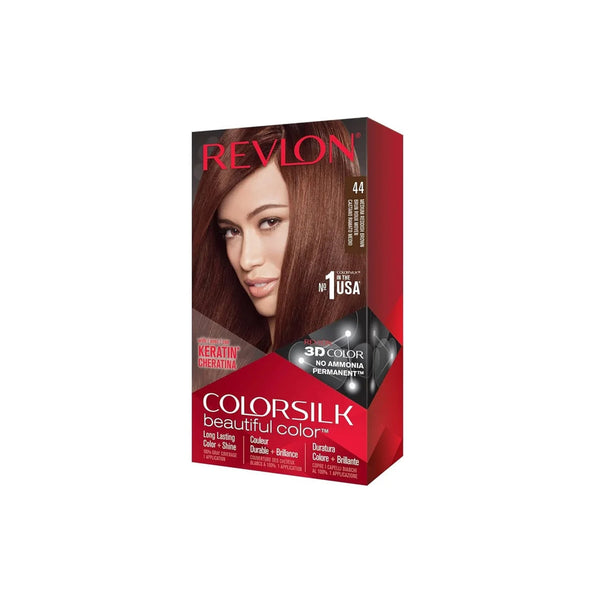 Revlon ColourSilk Hair Colour 44 Medium Reddish Brown