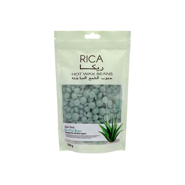 Rica Aloe Vera Hot Wax Beans Pouch 150gm