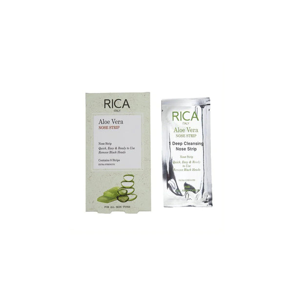 Rica Aloe Vera Nose Wax Strips 8Pcs