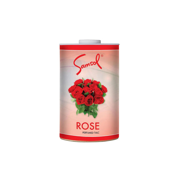 Samsol Rose Perfumed Talc Large 250gm