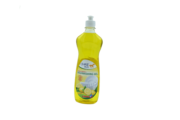 Chase Plus Lemon Dishwashing Gel Bottle 500ml