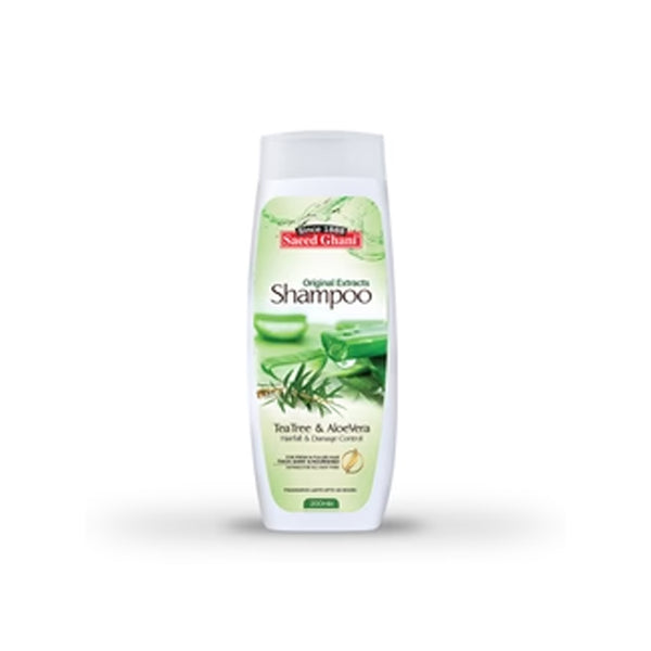 Saeed Ghani Shampoo Tea Tree & Aloe Vera Bottle 200ml