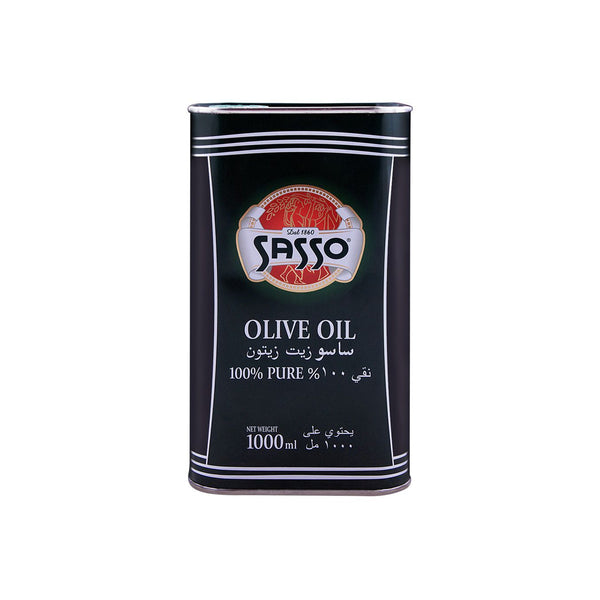 Sasso Olive Oil Tin 1ltr