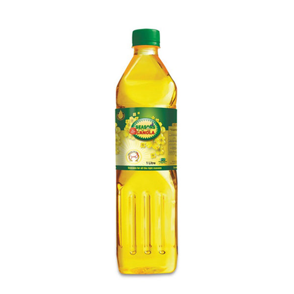 Seasons Canola Oil Bottle 1ltr