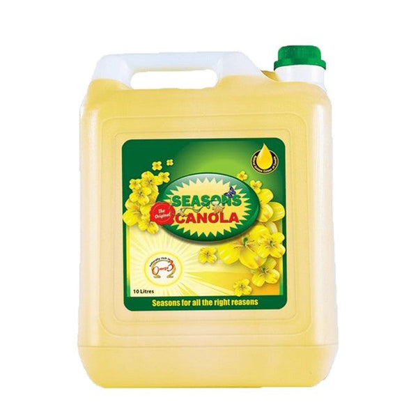 Seasons Canola Oil Can 10ltr
