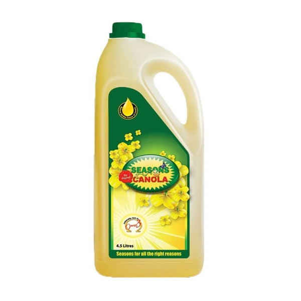 Seasons Canola Oil Can 4.5ltr