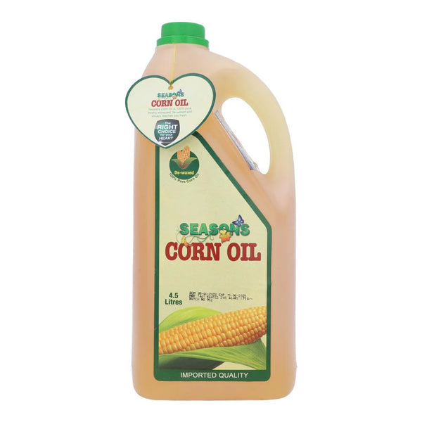 Seasons Corn Oil Can 4.5ltr