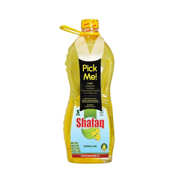 Shafaq Canola Oil Bottle 3ltr