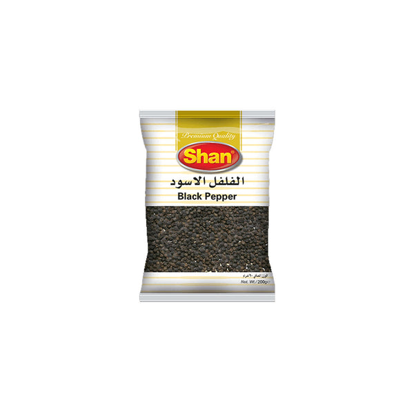Shan Black Pepper Whole Pouch 100gm