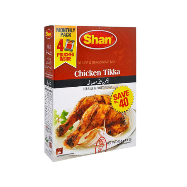 Shan Chicken Tikka Masala Monthly Pack 45x4gm