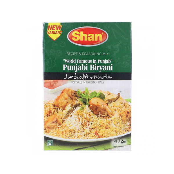 Shan Punjabi Biryani Recipe 50gm S/P