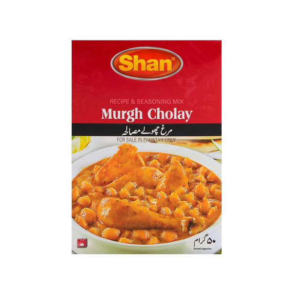Shan Recipe Mix Murgh Cholay 50gm S/P