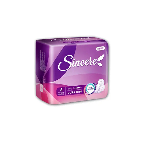 Sincere Pads Regular Pack Ultra Thin 8's