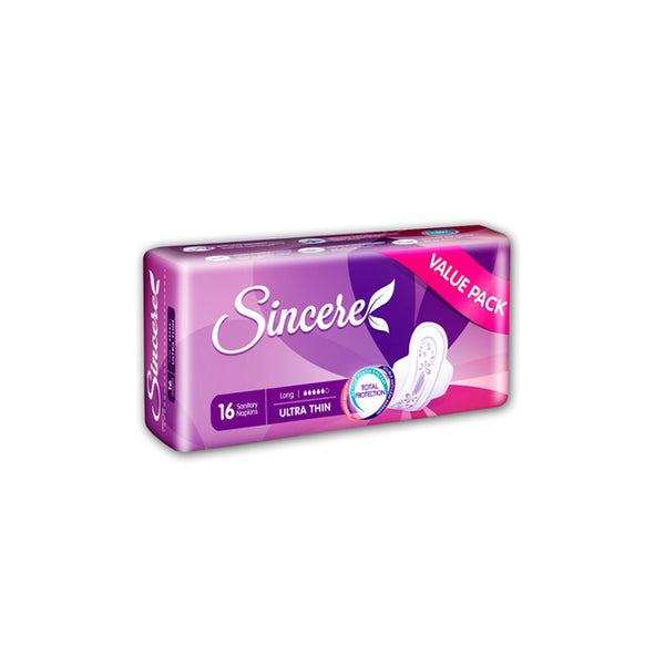 Sincere Pads Value Pack Ultra Thin 16's