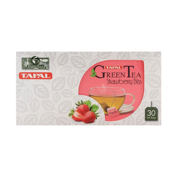 Tapal Green Tea Bags Strawberry 30pcs