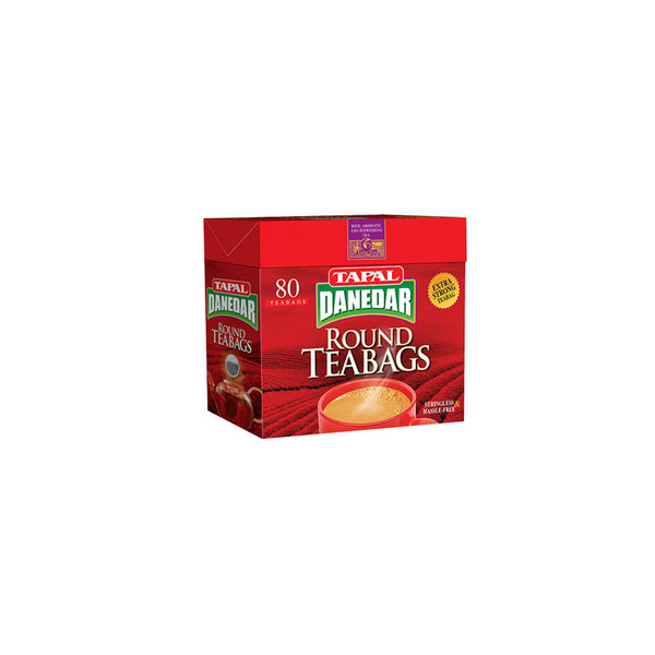 Tapal Tea Bags Danedar Round 80's 200gm