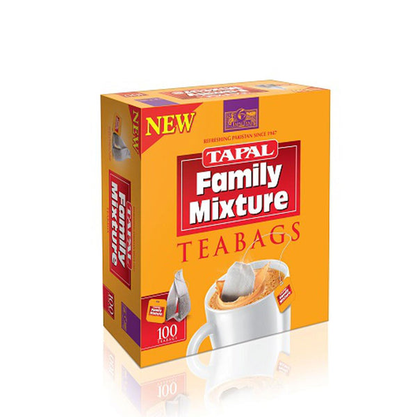 Tapal Tea Bags Family Mixture 100's 200gm