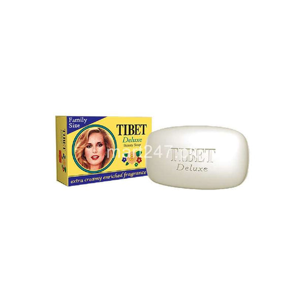 Tibet Deluxe Soap Box 70gm White