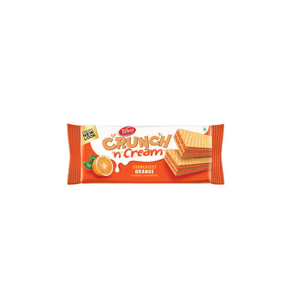 Tiffany Wafer Crunch n Cream Orange 150gm