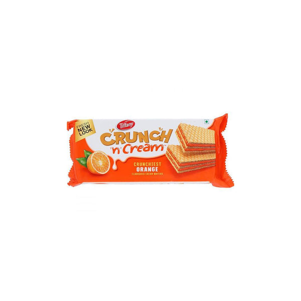 Tiffany Wafer Crunch n Cream Orange 75gm