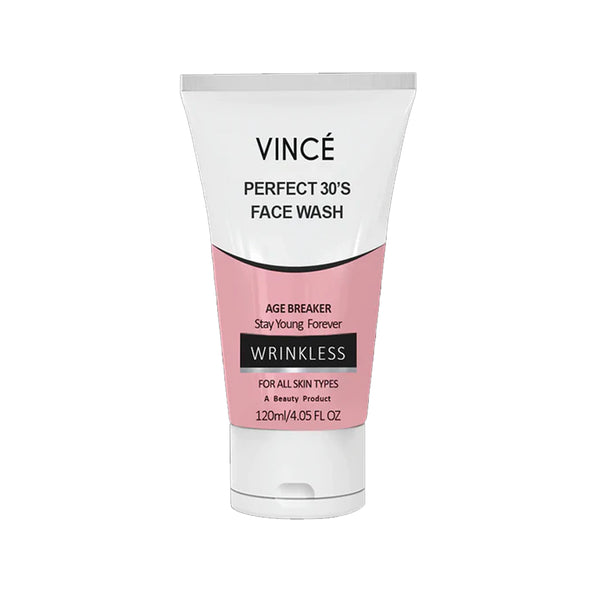 Vince Perfrct 30's Agr Breaker Wrinkless Face Wash 120ml
