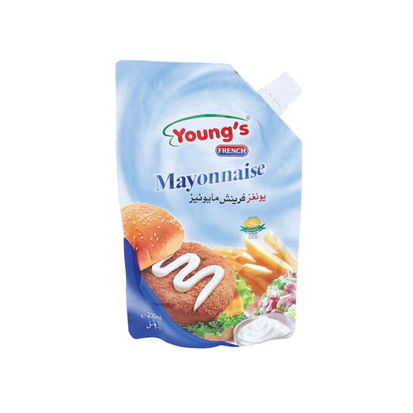 Youngs Mayonnaise Pouch 200ml