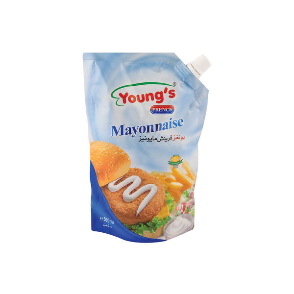 Youngs Mayonnaise Pouch 500ml