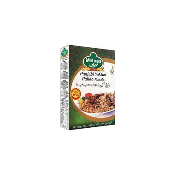 Mehran Punjabi Yakhni Pulao Masala Recipe 50Gm S/P